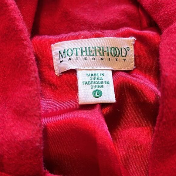 Motherhood Maternity Women's 22% Wool Toggle Coat size Large - Picture 4 of 7